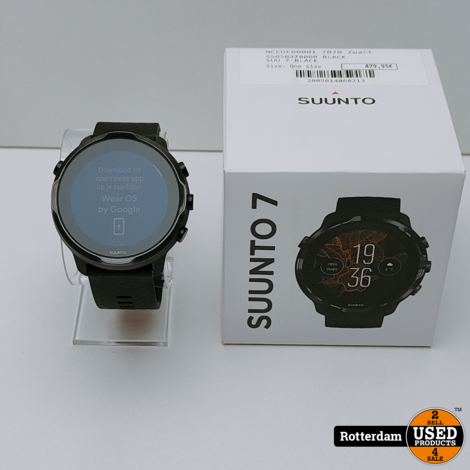 SUUNTO 7 GPS Sports Smart Watch, Black - Met Garantie