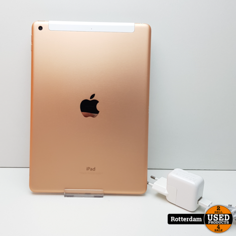 Apple iPad 2019 - 32GB - 4G / WiFi Gold *NIEUWSTAAT* - Met Garantie