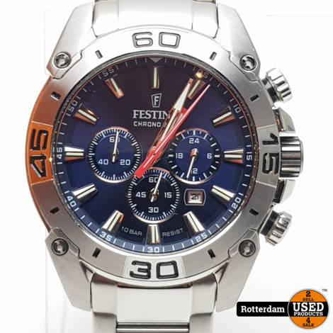 Festina Horloge F20543 Zilver - Met Garantie