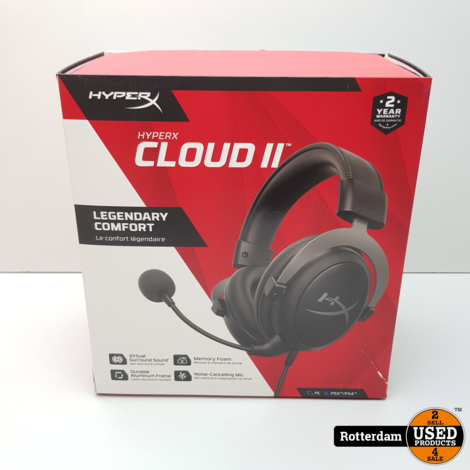 HyperX Cloud II Gun Metal Bedrade Gaming Headset