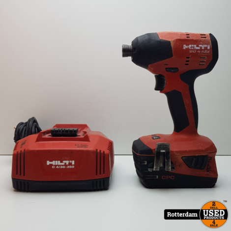 HILTI SID 4-A22 Slagschroefmachine + oplader