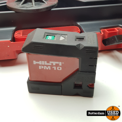 Hilti PM 10 laser, incl. koffer - Met Garantie