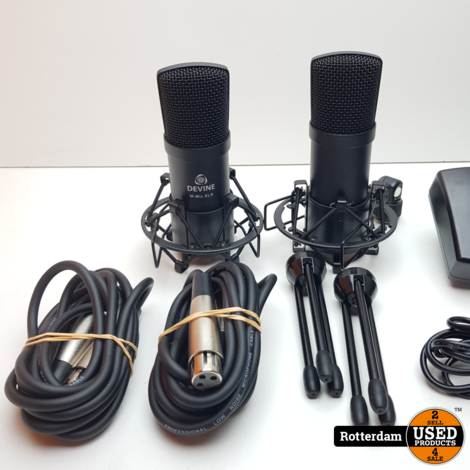 Devine MixPad 602-FX-USB podcast microfoonset - Met Garantie