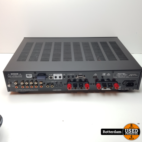 Rotel A12 Zwart, Integrated Amplifier - Met Garantie