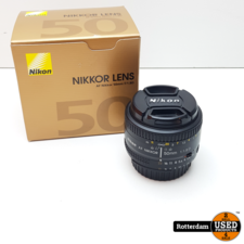 Nikon AF NIKKOR 50 mm F1.8 D - Met Garantie
