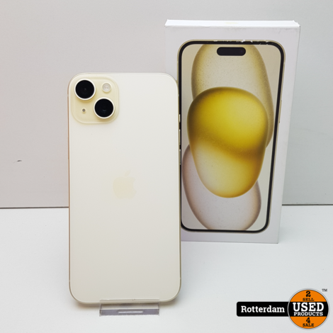 iPhone 15 Plus 128GB Yellow - Met Garantie