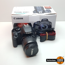 Canon EOS 550D - 18-55mm lens - Met Garantie