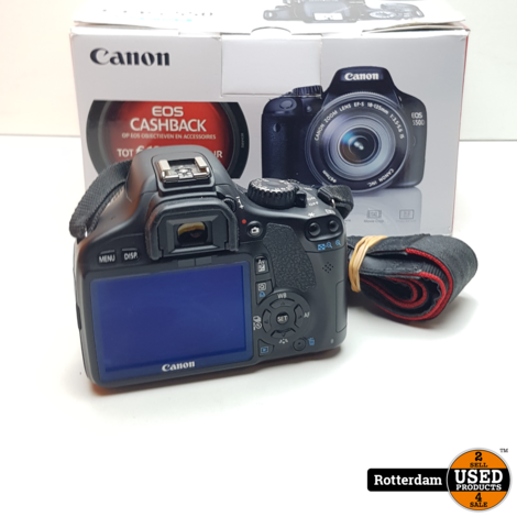 Canon EOS 550D - 18-55mm lens - Met Garantie