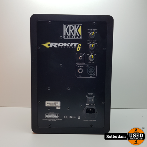 KRK Systems Rokit 6 Zwart - Met Garantie