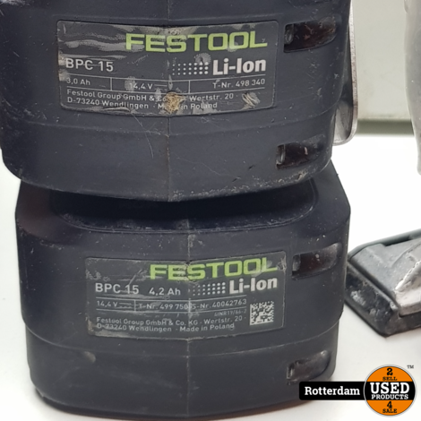 Festool PSC 420 EB-Basic Accu Decoupeerzaag - Met Garantie