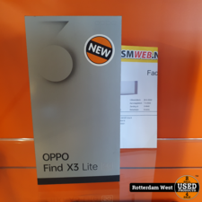 Oppo Find X3 Lite 5G 128GB Black // Nieuw + factuur