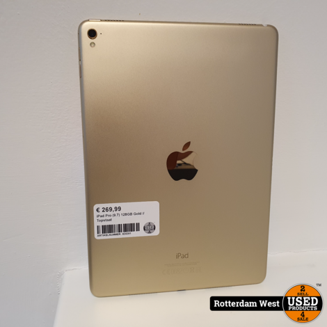 iPad Pro (9.7) 128GB Gold // Topstaat