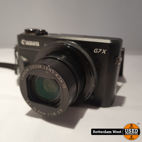 Canon G7 X Mark ll (Lees Tekst)