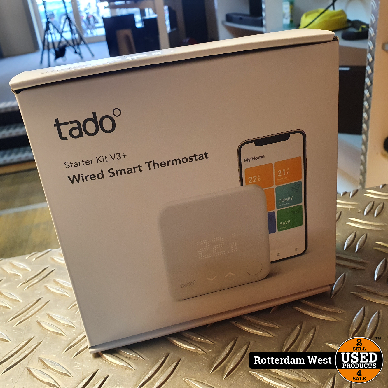 Tado Bedrade Slimme Thermostaat - Starterskit V3+ // Nieuw - Used Products  Rotterdam West