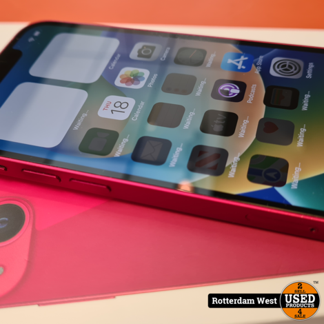 iPhone 13 mini 512GB Red - Accu 88% - Topstaat