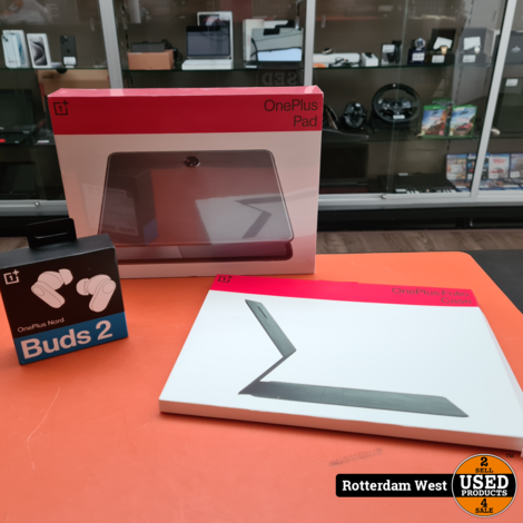 Oneplus Pad 128GB + Folio Case + Nord Buds 2 - NEW!!!