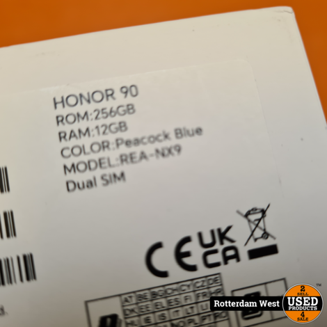 Honor 90 Peacock Blue - 12GB - 256GB - NEW - Free Shipping