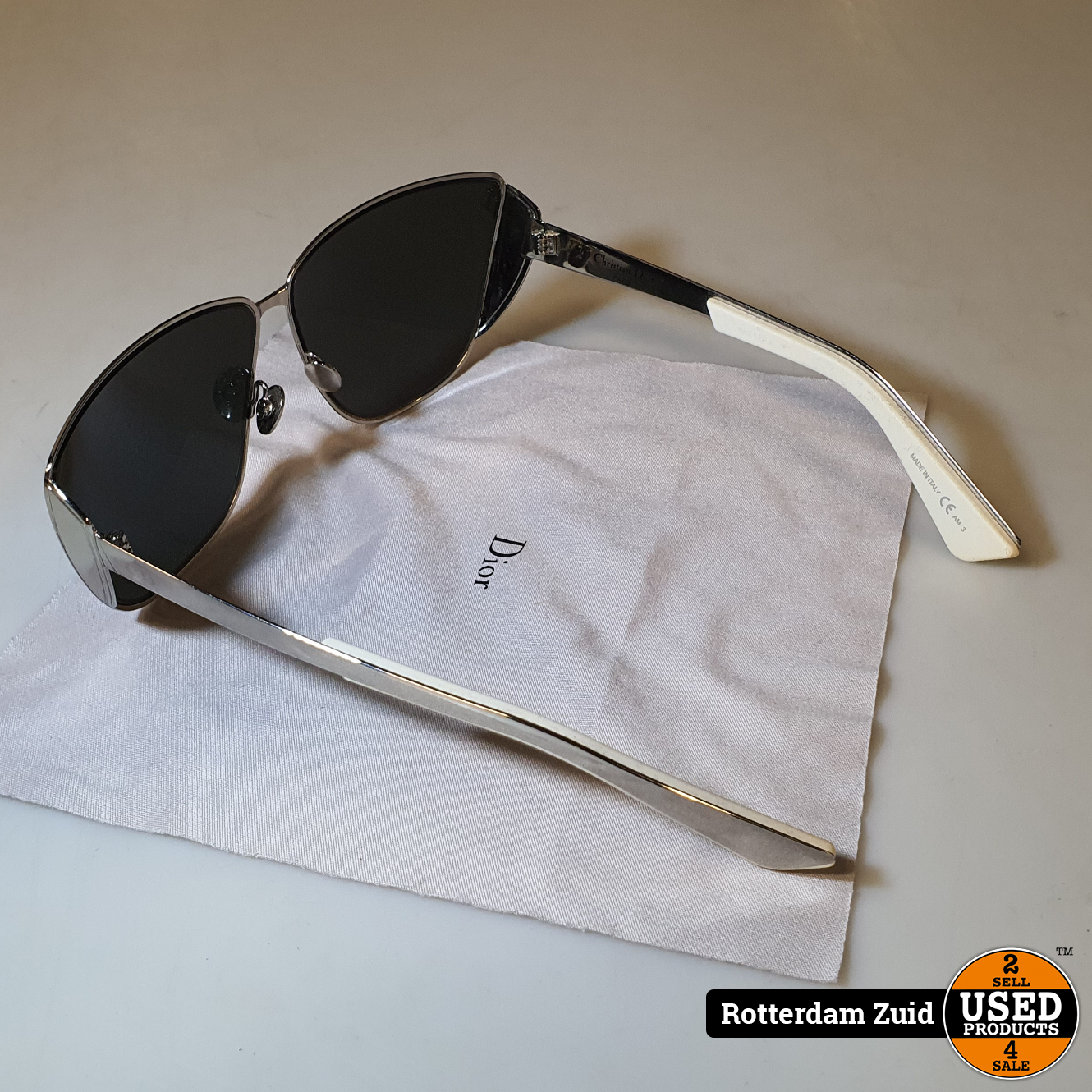 Dior Futurist Limited-Edition Mirrored Zonnebril | Met garantie - Used  Products Rotterdam Zuid