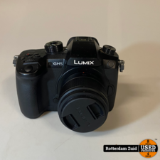 Panasonic Lumix DMC-GH5 body + 25mm lens || zonder lader || met garantie ||
