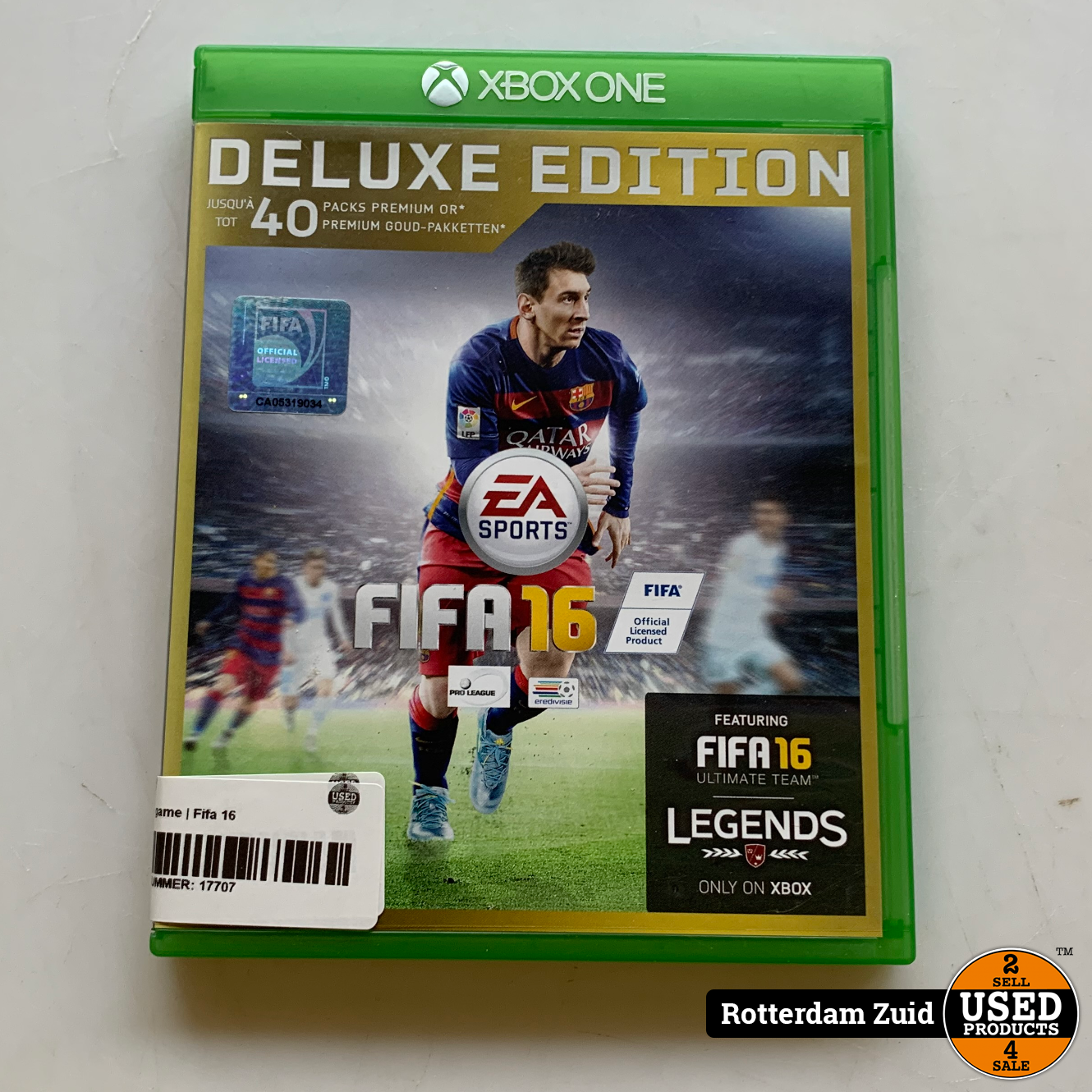 Dicteren auditorium Deuk Xbox One game | Fifa 16 - Used Products Rotterdam Zuid