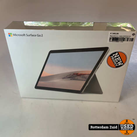 Microsoft 2-in-1 laptop SURFACE GO 2 PENTIUM 64 PLATINUM || Nieuw in seal ||