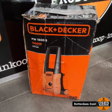BLACK+DECKER Hogedrukspuit PW1500SP PLUS 1500 W || met garantie ||