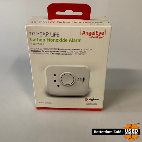 AngelEye ZBCO-AE-10X-EUR Koolmonoxidemelder | Nieuw in Doos