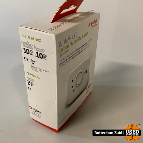 AngelEye ZBCO-AE-10X-EUR Koolmonoxidemelder | Nieuw in Doos