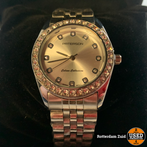 Paterson Celina Collection horloge | Dual Time | Nieuw in doos | Met garantie