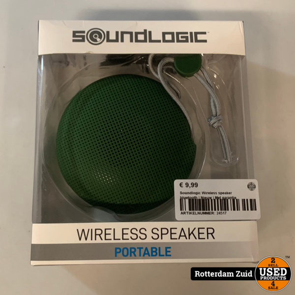 soundlogic portable bluetooth speaker with mic