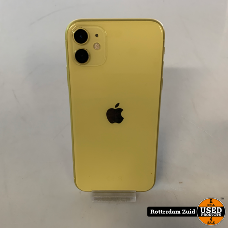 iPhone 11 64GB geel | Met garantie