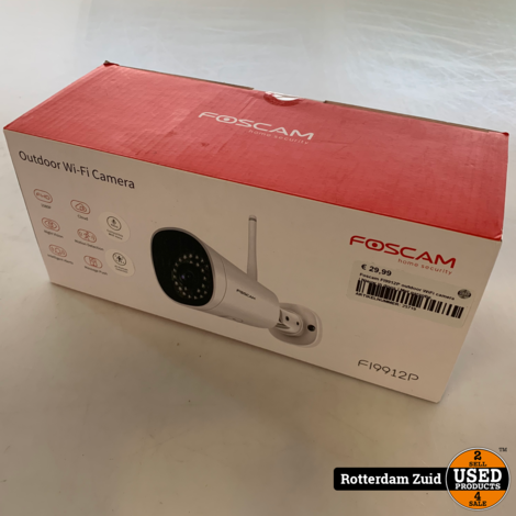 Foscam FI9912P outdoor WiFi camera | Nieuw in doos | Met garantie