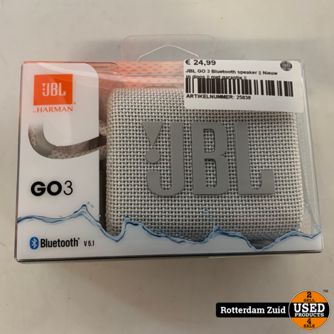 JBL GO 3 Bluetooth speaker || Nieuw in doos || met garantie ||