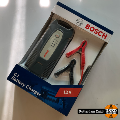 Bosch C1 battery charger 12V | Nieuw | Met garantie