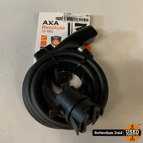 AXA Resolute Kabelslot 12-180 | Nieuw | Met Garantie