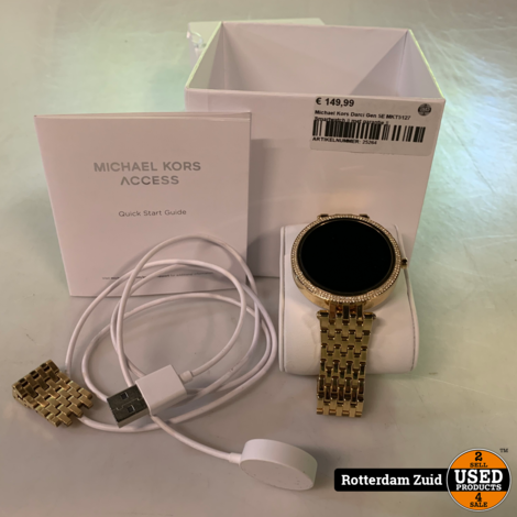 Michael Kors Darci Gen 5E MKT5127 Smartwatch || In nette staat ||met garantie ||