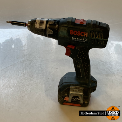 Bosch GSR 14.4 2-LI Accu Boormachine + Accu