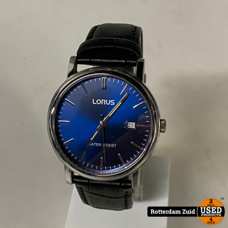 Lorus vj32-x246 horloge Blauw / zilver / zwart | Met garantie