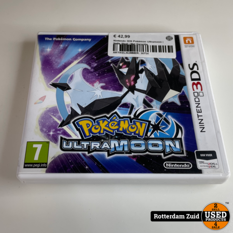 Nintendo 3DS Pokémon Ultramoon | Nette Staat | Met Garantie