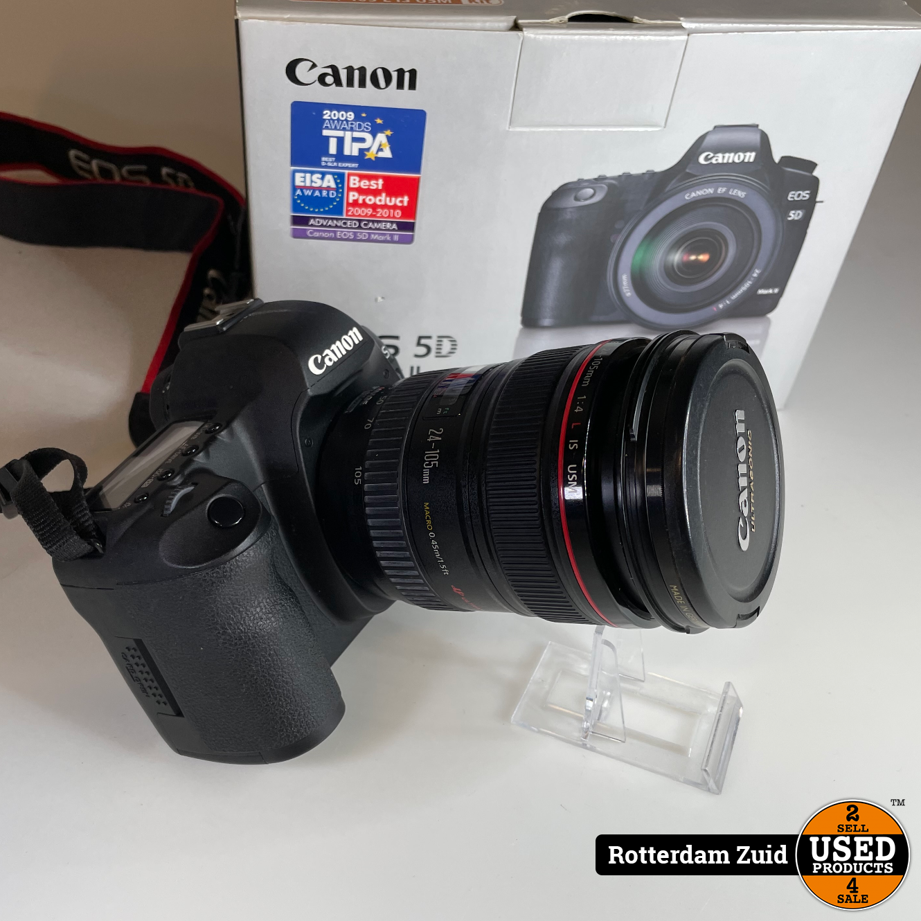 Canon 5D Mark 2 EF 24-105 L IS USM Kit | Nieuwstaat | Met Garantie Used Products Rotterdam Zuid