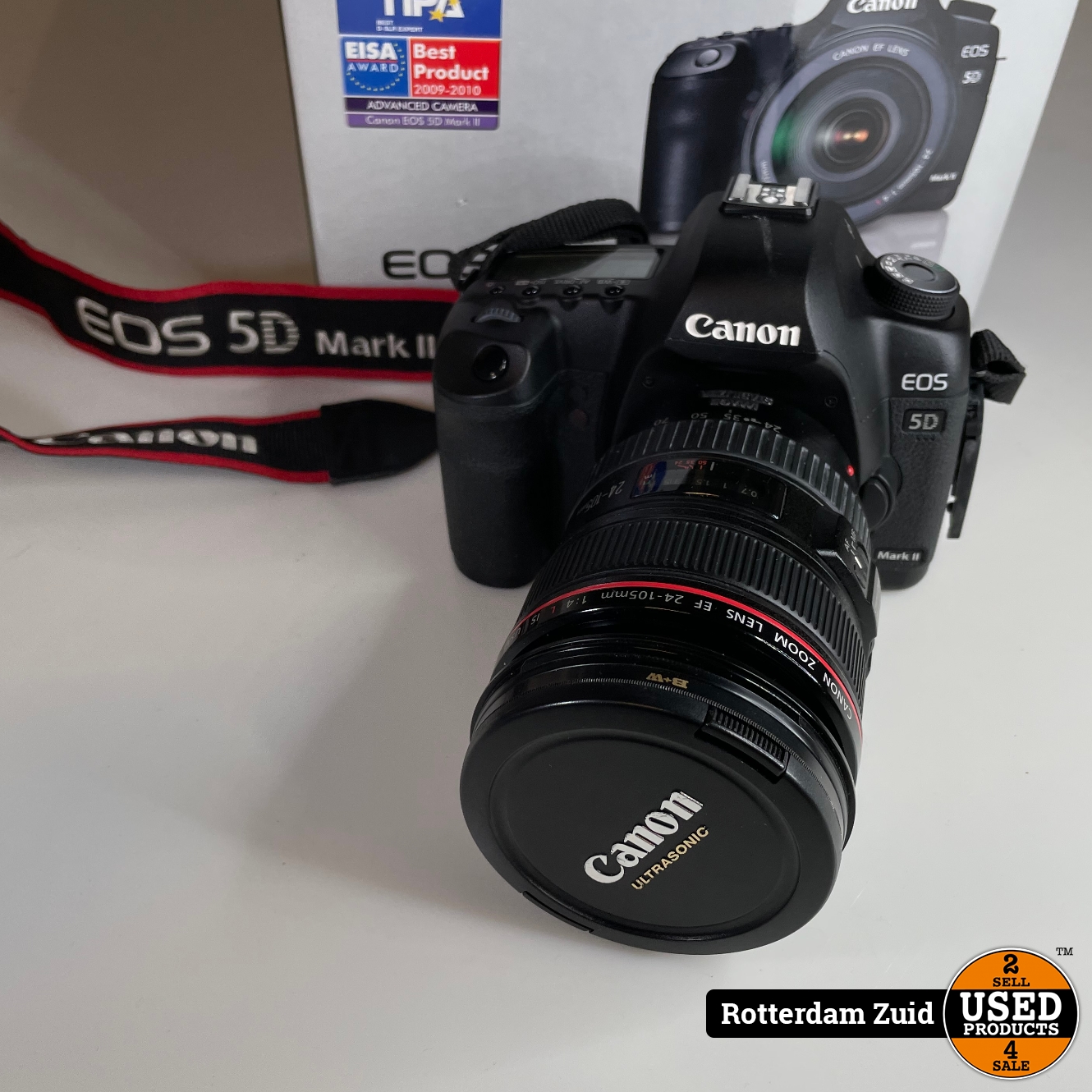 Canon 5D Mark 2 EF 24-105 L IS USM Kit | Nieuwstaat | Met Garantie Used Products Rotterdam Zuid