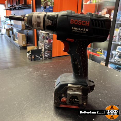 Bosch GSR 14.4 2-LI Accu Boormachine + Accu