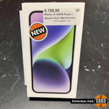IPhone 14 128GB Purple | Nieuw In Seal | Met Garantie