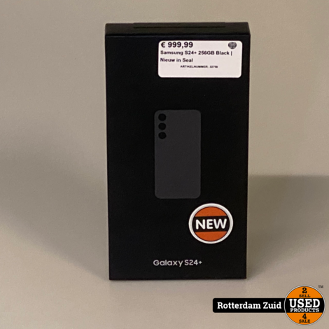 Samsung S24+ 256GB Black | Nieuw in Seal