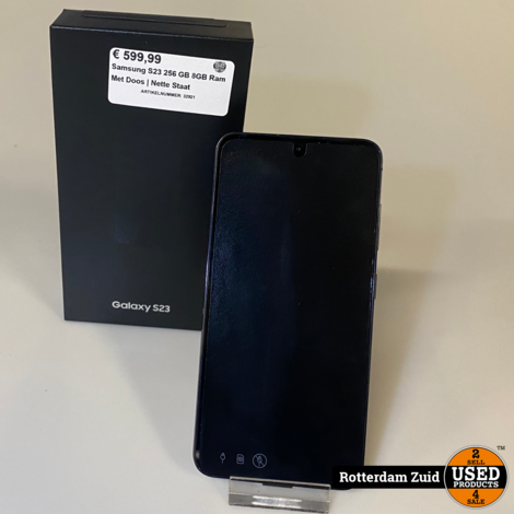 Samsung S23 256 GB 8GB Ram Met Doos | Nette Staat