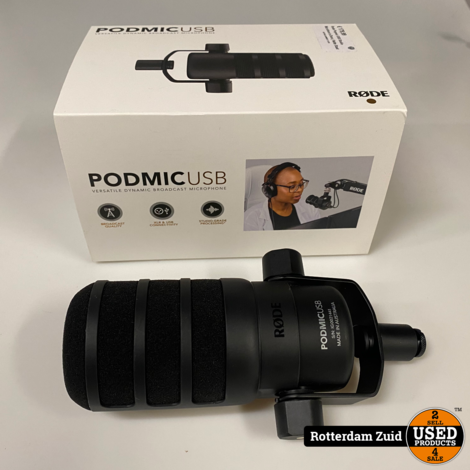 Rode Popmic USB Studio Microfoon in Doos | Nette Staat