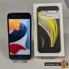 iPhone SE 2020 Black in Doos | Nieuwstaat