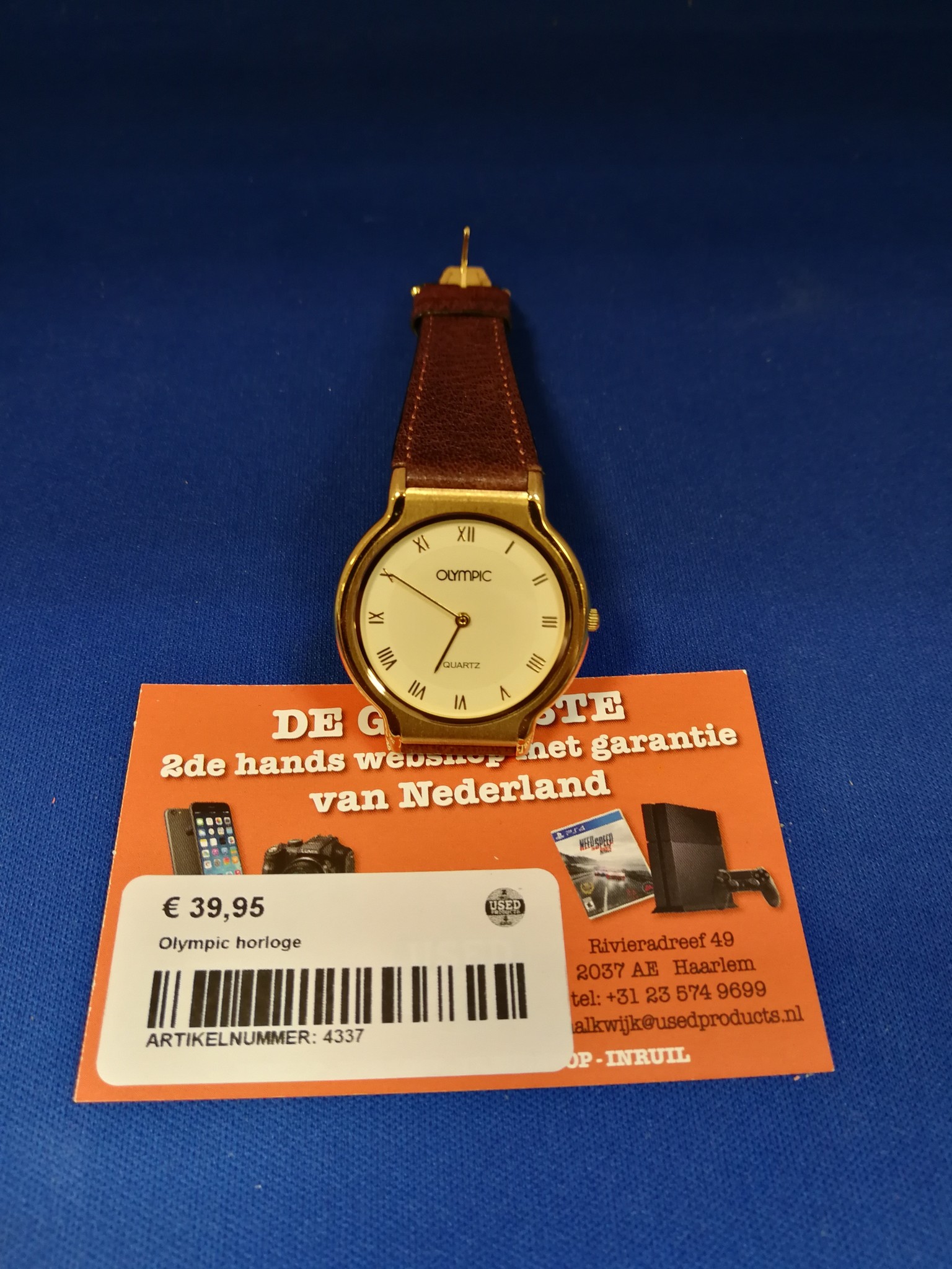 Olympic horloge - Used Products Schalkwijk