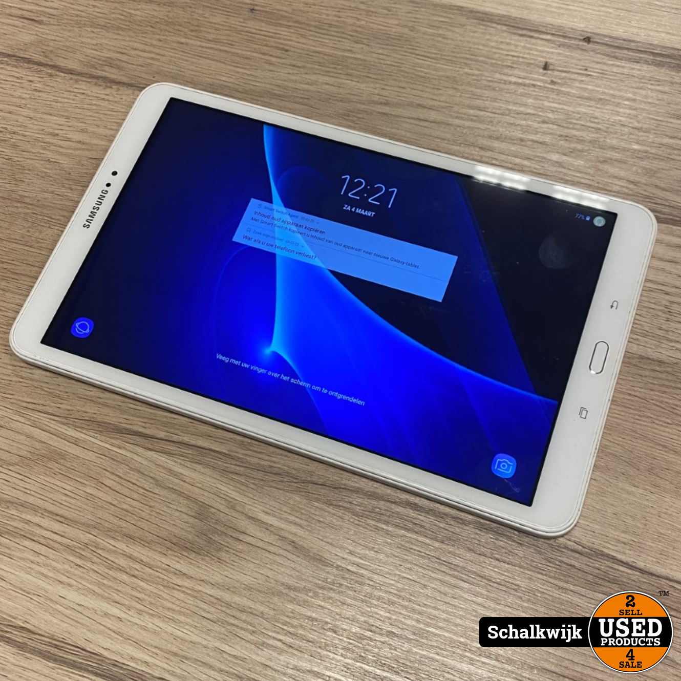 gebroken Weggooien verwijderen Samsung Tab A6 10.1 inch 16GB white - Used Products Schalkwijk