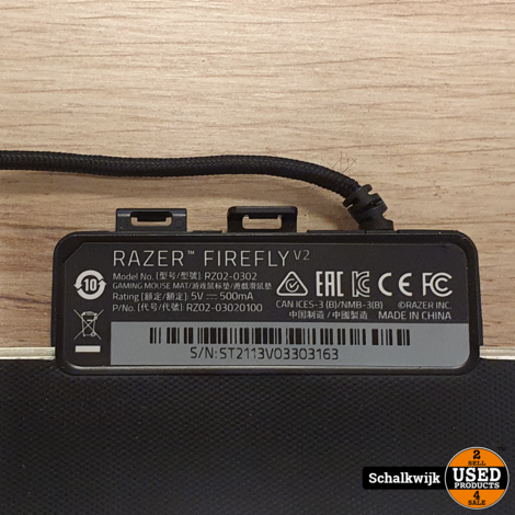 Razer Firefly V2 Zwart Game-muismat